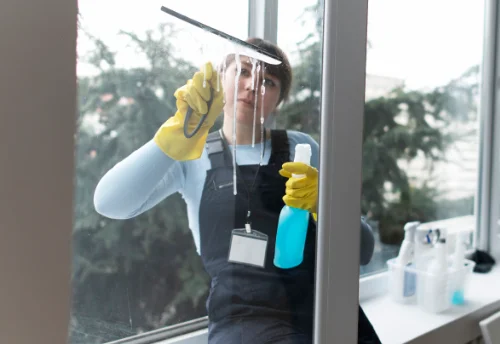 Nettoyage de vitres intérieures et extérieures à Gommegnies